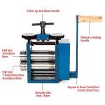 3" Manual Rolling Mill Jewelry Press Tool