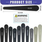 20 Pcs Sanding Sticks for Metal and Wood