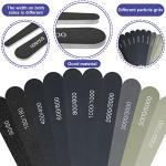 20 Pcs Sanding Sticks for Metal and Wood