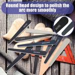 20 Pcs Sanding Sticks for Metal and Wood