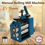 3" Manual Rolling Mill Jewelry Press Tool