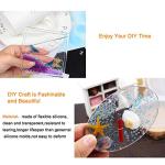 Luckkyme Silicone Resin Jewelry Molding Set, 6 Pack