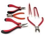 Jewelry Workbench Tool Set: Pliers and Tweezers