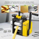 Jewelry Rolling Mill Machine 3-in-1 Adjustable Tool