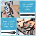 60 Pcs Sanding Sticks Set for Crafting