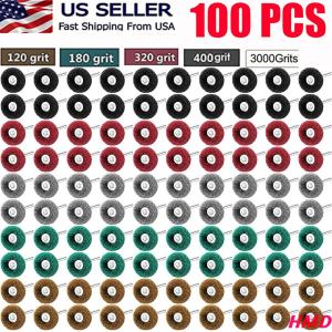 100pc Metal Polishing Abrasive Wheel Kit