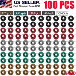 100pc Metal Polishing Abrasive Wheel Kit