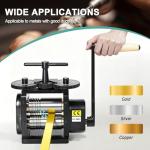HAADID 3-in-1 Manual Rolling Mill for Jewelry