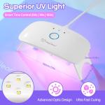 HeyClear 200g UV Resin Kit with Light and Molds