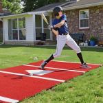 VEVOR 12x6 ft Baseball Batting Mat
