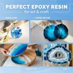Crystal Clear Epoxy Resin Kit for DIY Projects