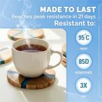 Crystal Clear Epoxy Resin Kit for DIY Projects