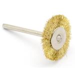 60-Piece Brass Wire Brush Set for Metal Cleaning