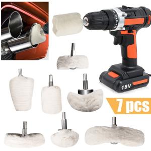 Cotton Aluminum Polishing Wheel Kit for Drill