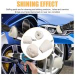 Cotton Aluminum Polishing Wheel Kit for Drill