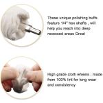 Cotton Aluminum Polishing Wheel Kit for Drill