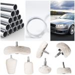 Cotton Aluminum Polishing Wheel Kit for Drill