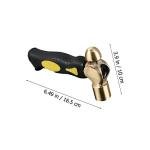 Brass Round Head Hammer for Metalsmithing Tools