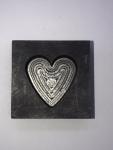 Heart Shaped Graphite Mold for Metal Casting