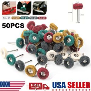 50-Piece Metal Polishing Wheel Kit for Dremel