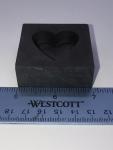 Heart Shaped Graphite Mold for Metal Casting