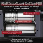 Manual Combination Rolling Mill for Jewelry Making