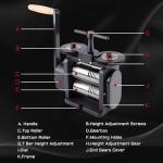 Manual Combination Rolling Mill for Jewelry Making
