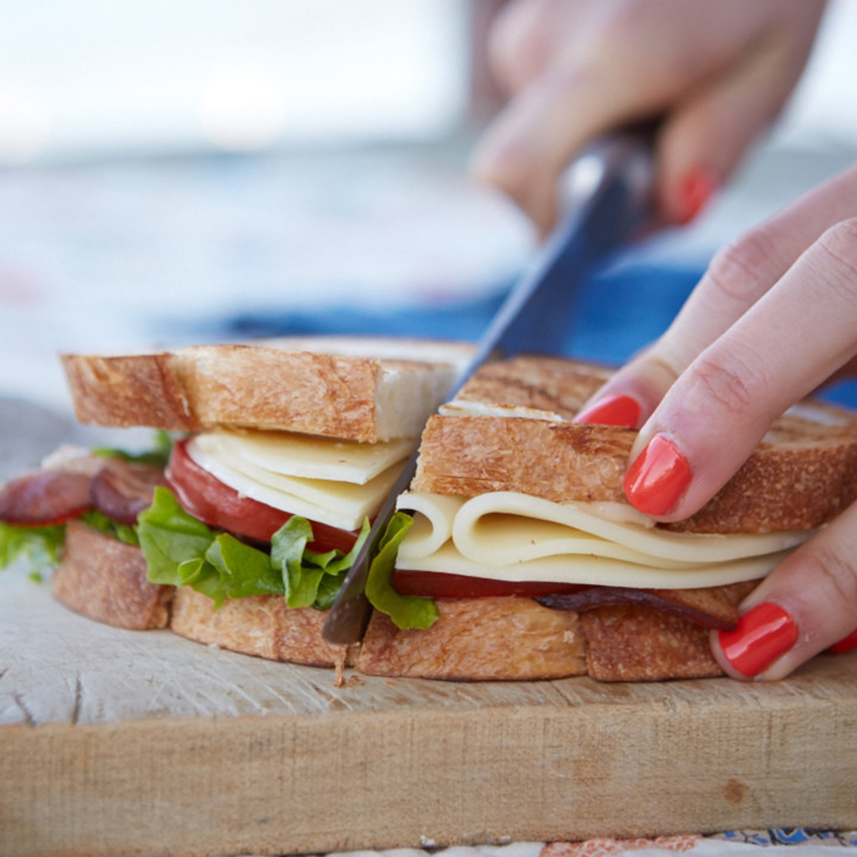 Natural Smoke Provolone Cheese Slices - 12 pack