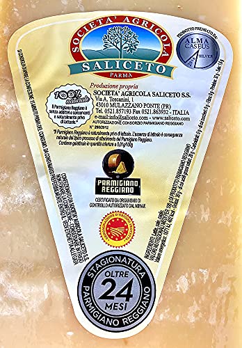 24-month Aged Saliceto Half Wheel Parmesan Cheese