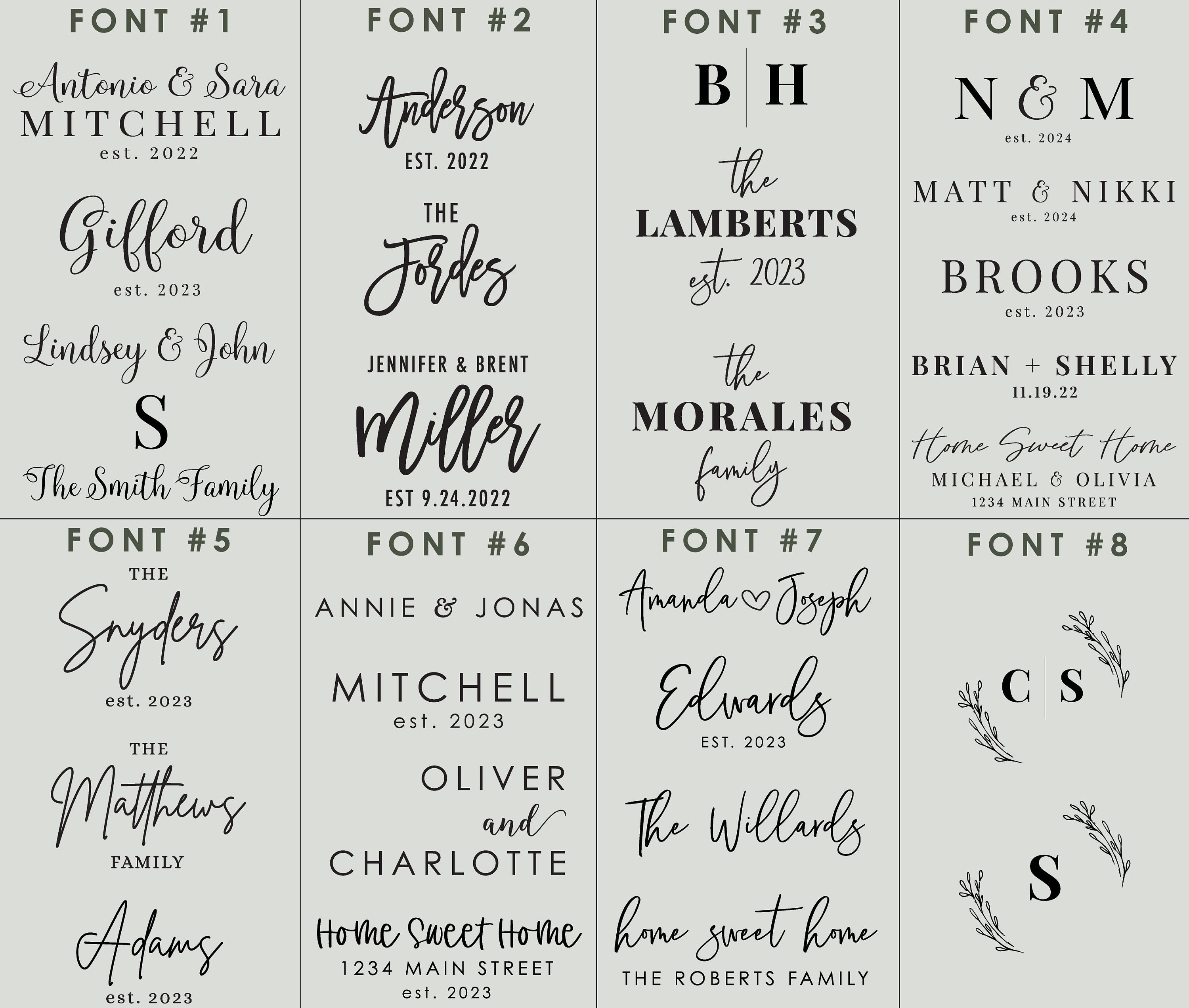 Personalized Marble and Wood Cheese Board Set