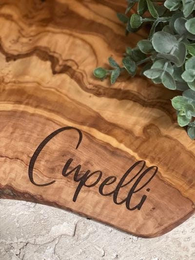 Custom Olive Wood Serving Board