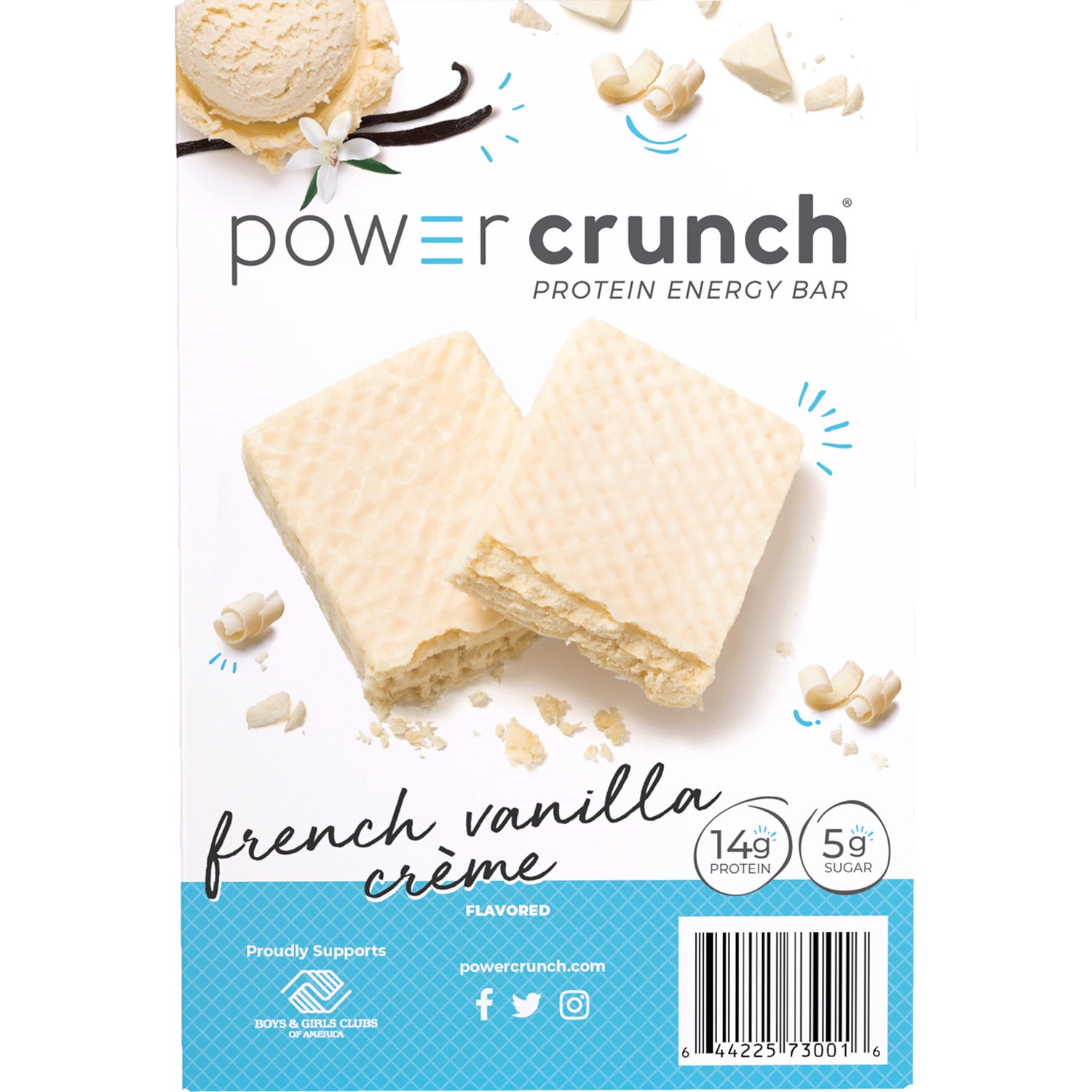 Assorted Flavored Power Crunch Protein Bars - 5 Pack