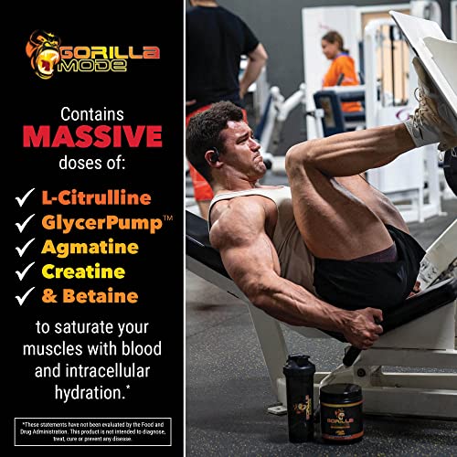 Gorilla Mode Pre Workout - Explosive Energy!