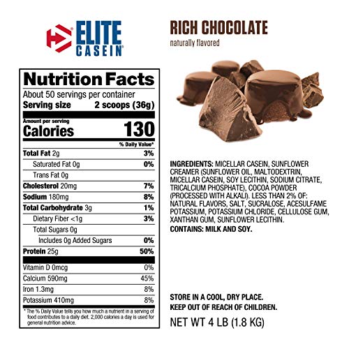 Dymatize Elite Micellar Casein Protein - Chocolate