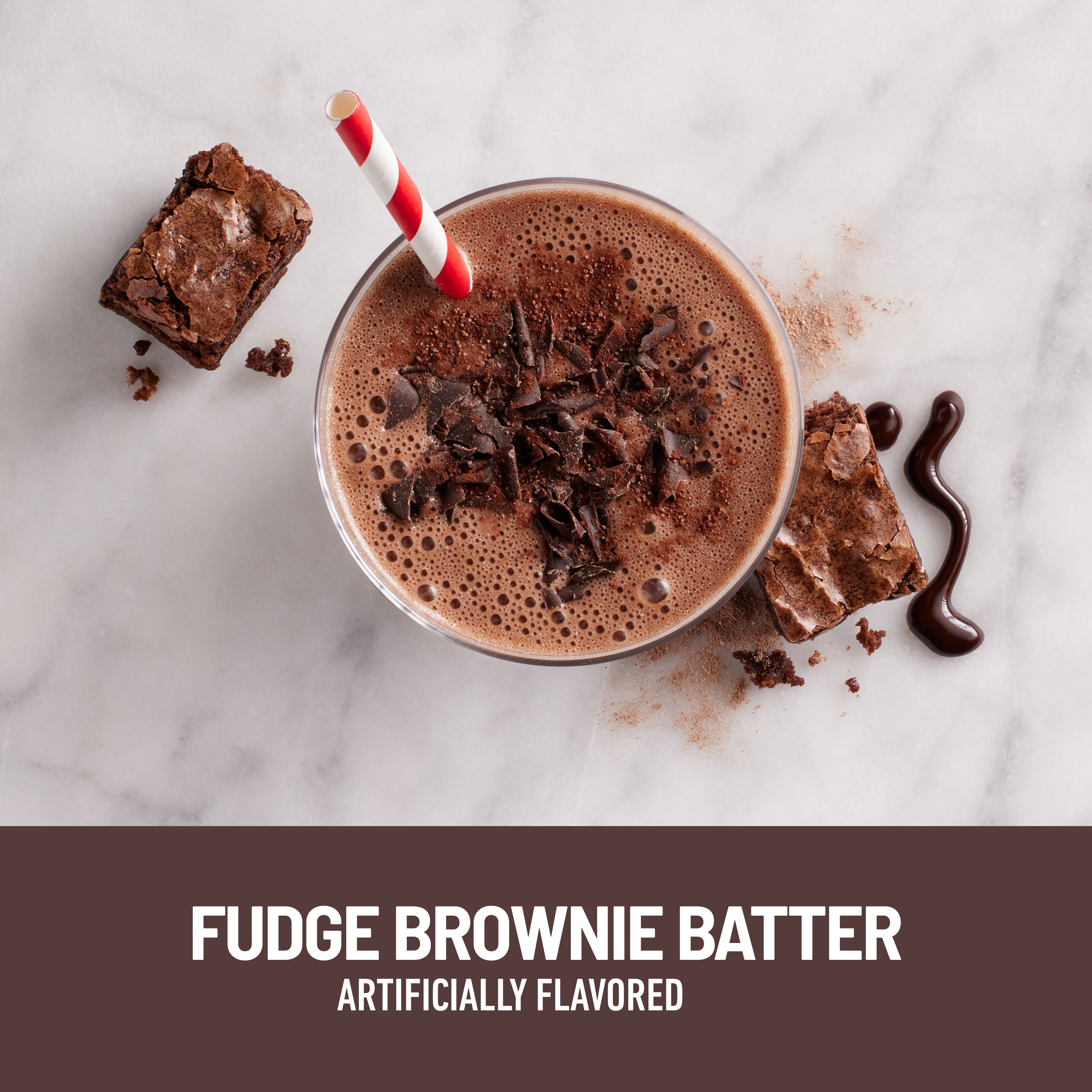 Slimfast Keto Fudge Brownie Powder - 4 Pack