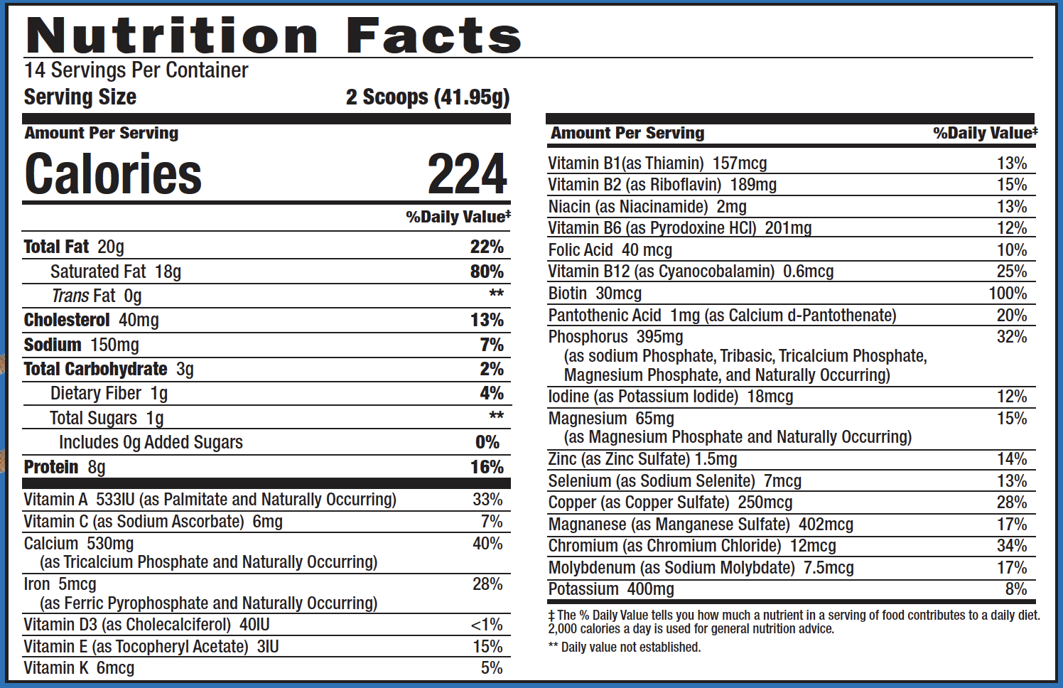 Ketogenic Meal Shake Chocolate Cream 20.7 Oz
