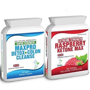 Raspberry Ketones Max with Aloe Vera Detox & Tips