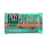 Picky Bars Mint Energy Bars, Plant-Based Protein, 10 Pack