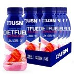 USN Diet Fuel Ultralean Strawberry Meal Replacement Shakes