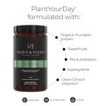 HUSH & HUSH PlantYourDay Weight Loss Powder 402g