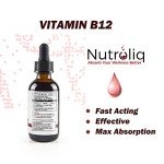 Nutroliq B12 Liquid Drops - Energy & Metabolism Support