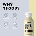 yfood Smooth Vanilla Meal Replacement Drink - 12 Pack