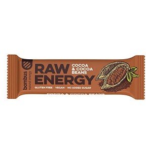 Raw Energy Bar with Cocoa & Cacao Beans