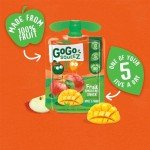 Apple Mango Fruit Smoothie Snack Pouches - 20 Pack