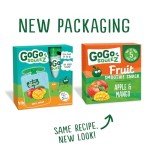 Apple Mango Fruit Smoothie Snack Pouches - 20 Pack