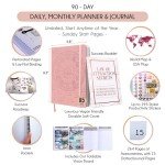 Manifestation Journal: 90-Day Goal & Gratitude Planner