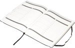 Amazon Basics Daily Planner - Soft Cover, Black