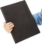 Amazon Basics Daily Planner - Soft Cover, Black
