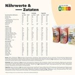 Saturo Meal Replacement Sampler: Chocolate, Banana, Cappuccino
