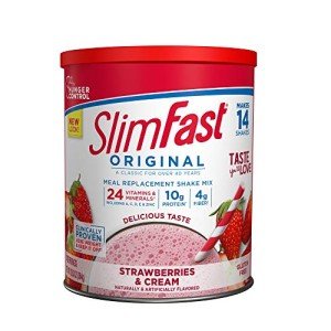 Slim Fast Original Strawberries and Cream Shake Mix